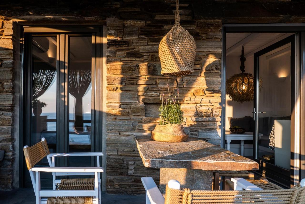 Aerino Seaside Agios Romanos Exterior foto