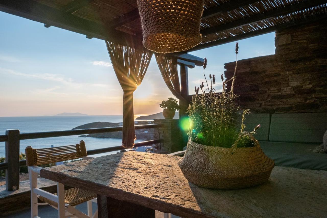 Aerino Seaside Agios Romanos Exterior foto